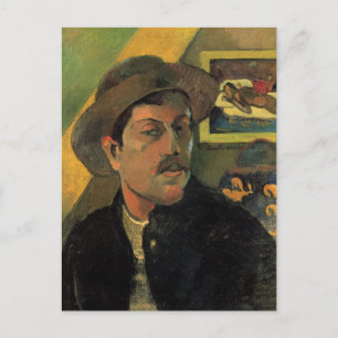 Cartão Postal Paul Gauguin - Autorretrato