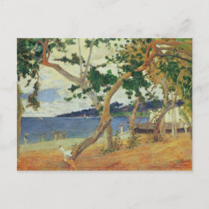 Cartão Postal Paul Gauguin Por mar, Martinica, 1887 (