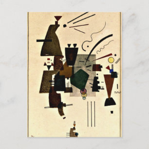 Cartão Postal Paul Klee art: Legal aquecido