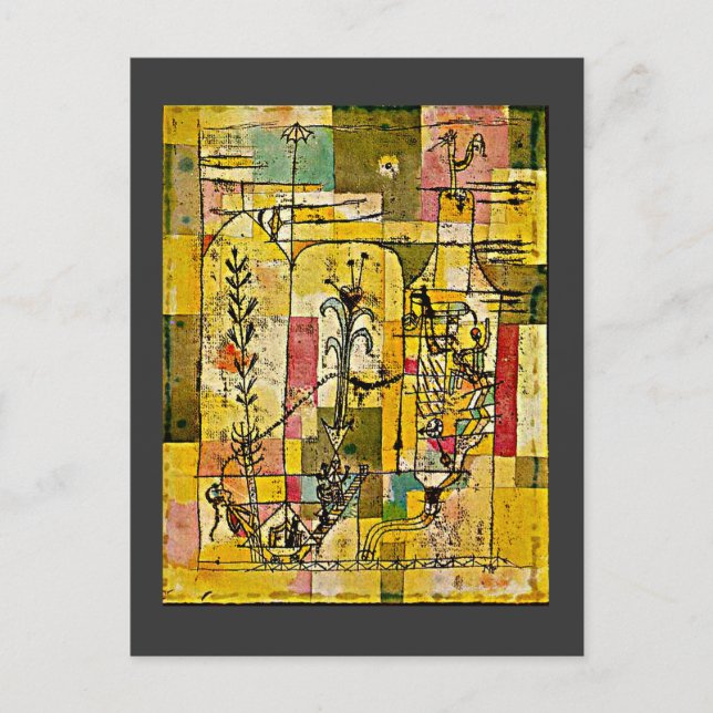 Cartão Postal Paul Klee - Conto de Hoffmann (Frente)