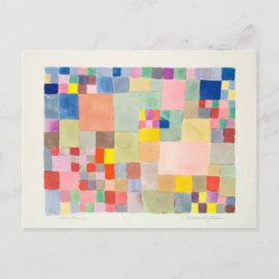 Cartão Postal Paul Klee , Flora na areia