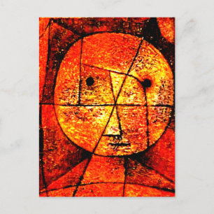 Cartão Postal Paul Klee - Gaze, arte abstrata,