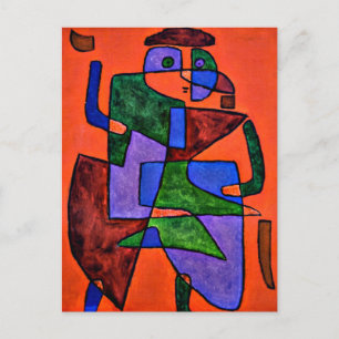 Cartão Postal Paul Klee, O Homem do Futuro,