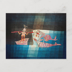 Cartão Postal Paul Klee, Os Navegadores,