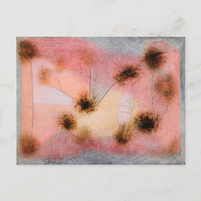 Cartão Postal Paul Klee - Plantas Resistentes (Frente)