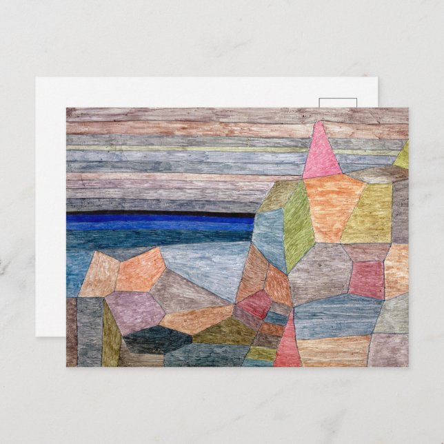 Cartão Postal Paul Klee | Promontorio Ph | (Frente/Verso)