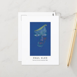 Cartão Postal Paul Klee, Retrato de uma Arte Oriental - Abstrato