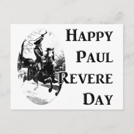 Cartão Postal Paul Revere Day