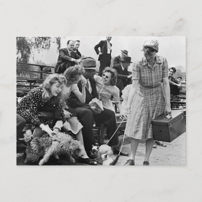 Cartão Postal Paul Robeson e Amigos, anos 40 (Frente)