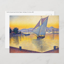 Cartão Postal Paul Signac - A Porta do Sunset, Opus 236