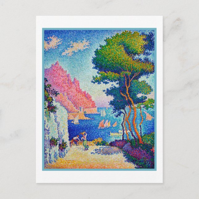 Cartão Postal Paul Signac Capo di Noli Fine Art (Frente)