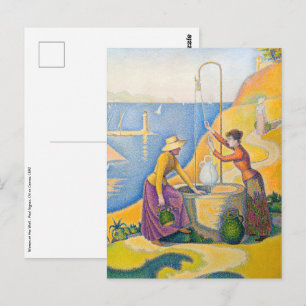 Cartão Postal Paul Signac - Mulheres no Poço
