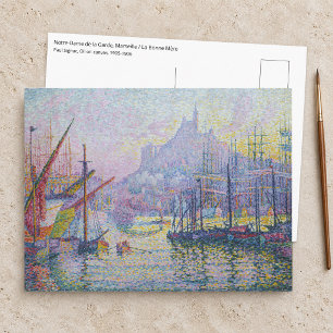 Cartão Postal Paul Signac - Notre-Dame-de-la-Garde, Marselha