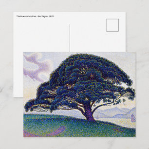 Cartão Postal Paul Signac - O Pinheiro Bonaventure