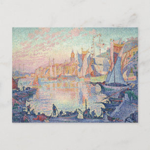 Cartão Postal Paul Signac - O Porto de Tropez-Santo
