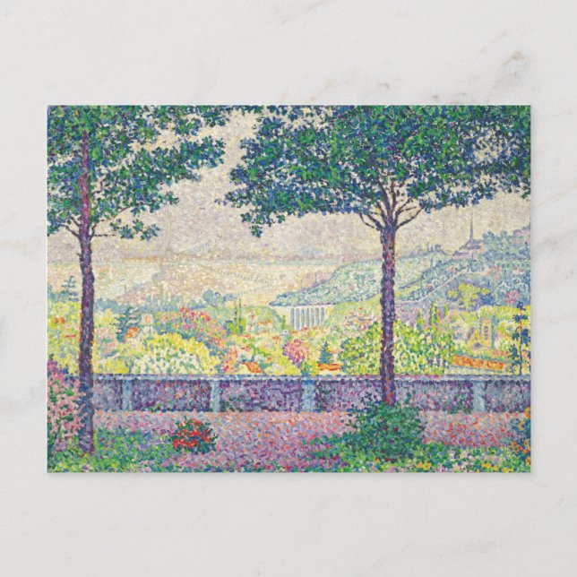 Cartão Postal Paul Signac Painting (Frente)