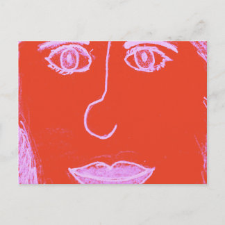 cartão postal paula