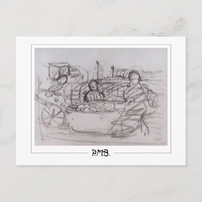 Cartão Postal Paula Modersohn-Becker #120 - Belas Artes (Frente)