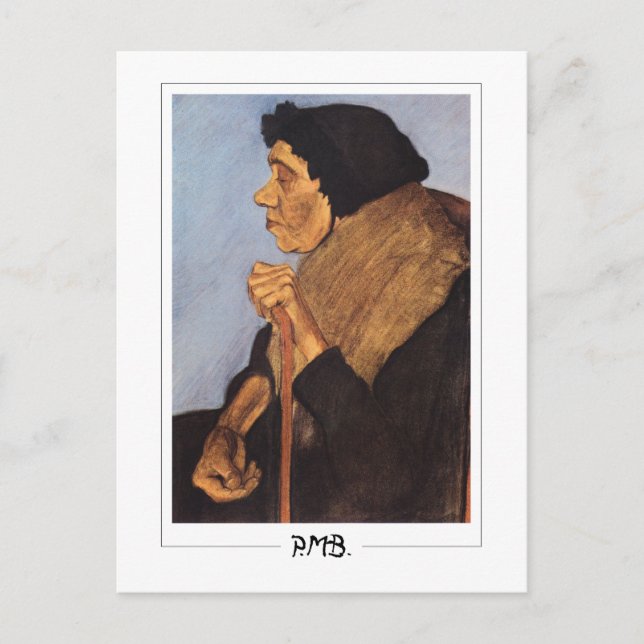 Cartão Postal Paula Modersohn-Becker #150 - Belas Artes (Frente)