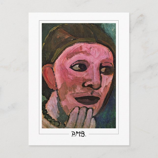 Cartão Postal Paula Modersohn-Becker #160 - Belas Artes (Frente)