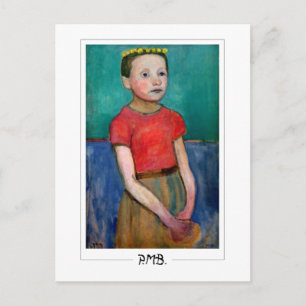 Cartão Postal Paula Modersohn-Becker #176 - Arte Fina