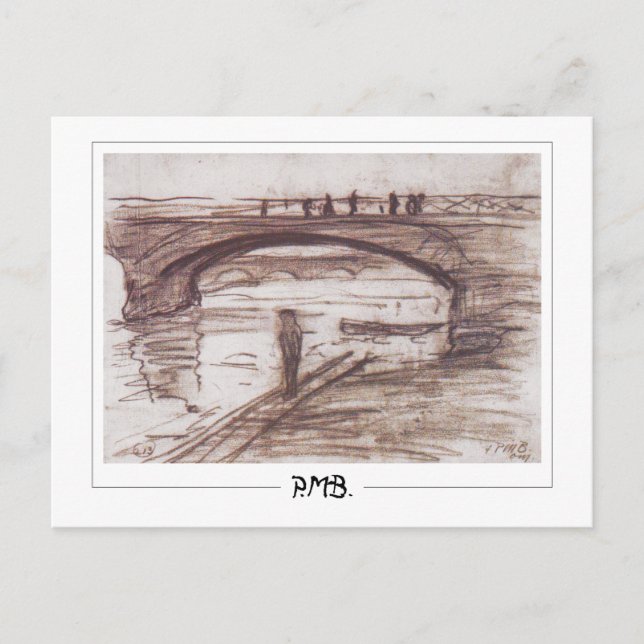 Cartão Postal Paula Modersohn-Becker #37 - Belas Artes (Frente)