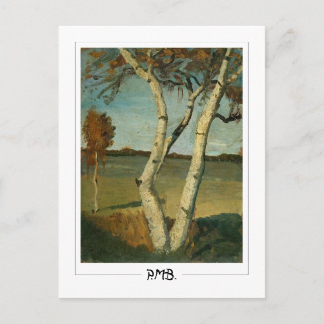 Cartão Postal Paula Modersohn-Becker #3 - Belas Artes (Frente)