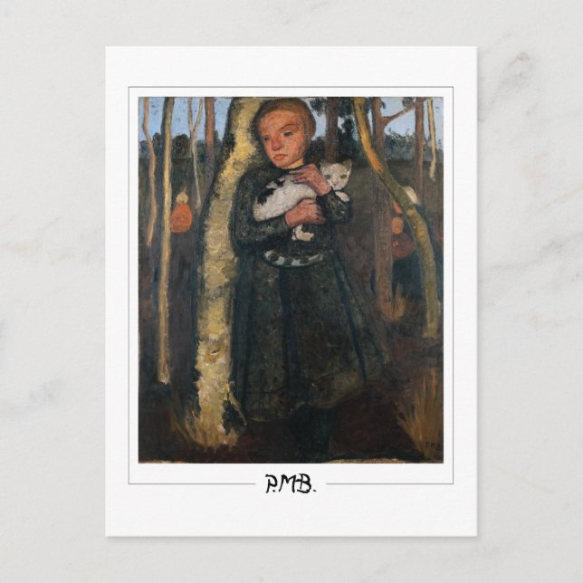 Cartão Postal Paula Modersohn-Becker #4 - Belas Artes (Frente)