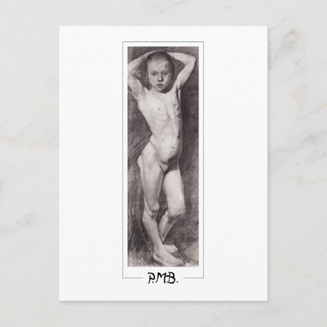 Cartão Postal Paula Modersohn-Becker #52 - Arte Fina (Frente)