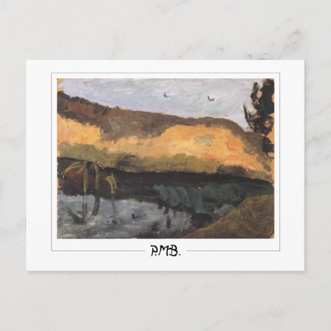 Cartão Postal Paula Modersohn-Becker #53 - Arte Fina (Frente)