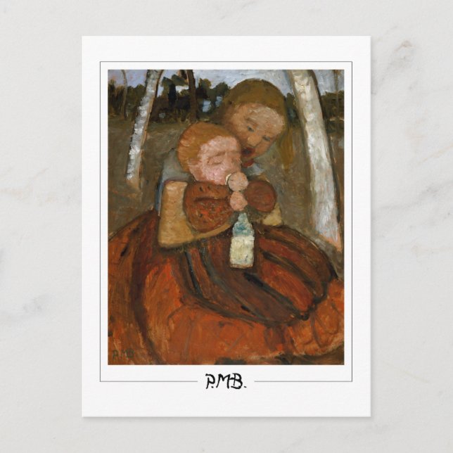 Cartão Postal Paula Modersohn-Becker #5 - Belas Artes (Frente)