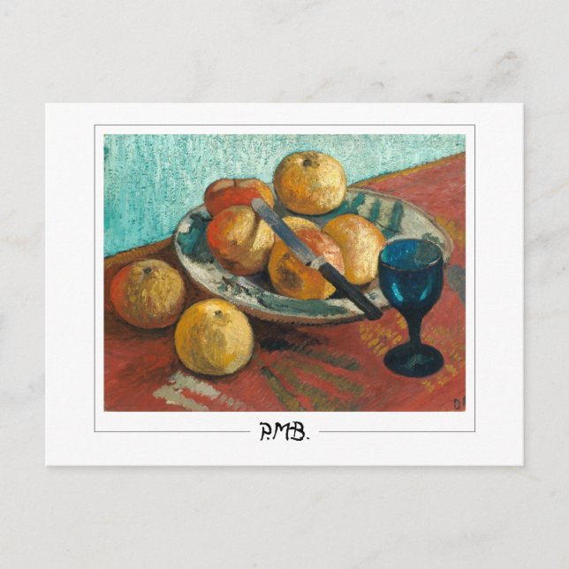 Cartão Postal Paula Modersohn-Becker #8 - Arte Fina (Frente)