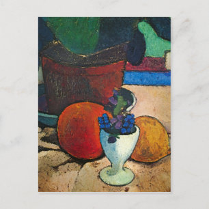 Cartão Postal Paula Modersohn-Becker - A Vida Estática com o Li