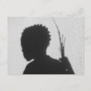 Cartão Postal paus e pedras