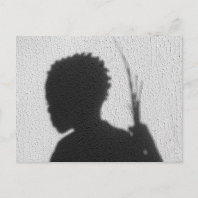 Cartão Postal paus e pedras (Frente)