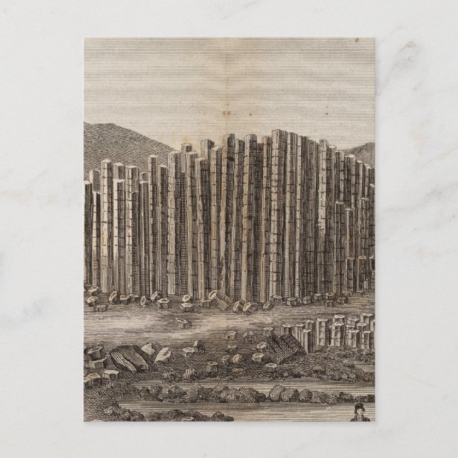 Cartão Postal Pave des Geans en Irlande (Frente)