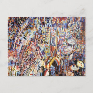 Cartão Postal Pavel Filonov - Composição