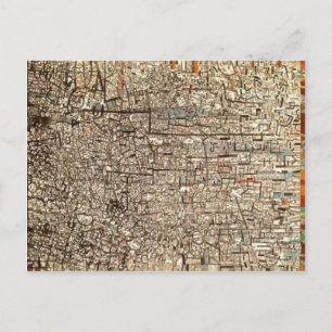 Cartão Postal Pavel Filonov Sem Título (Composição Não Objetivo)