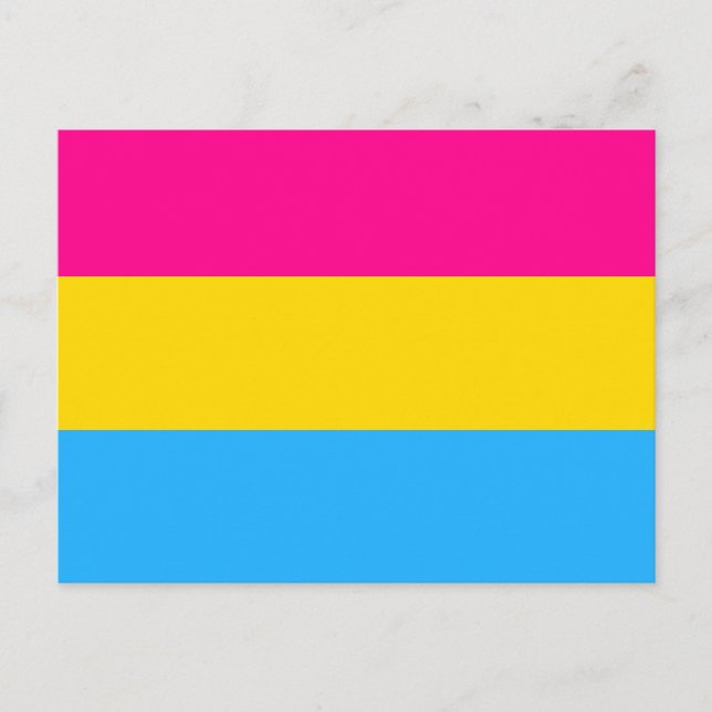 CARTÃO POSTAL "PAVILHÃO DE ORGULHO PANSEXUAL" (Frente)
