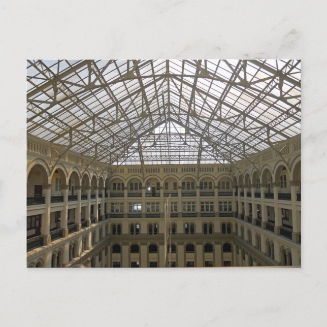 Cartão Postal Pavilhão do Antigo Correio Washington DC 001 (Frente)