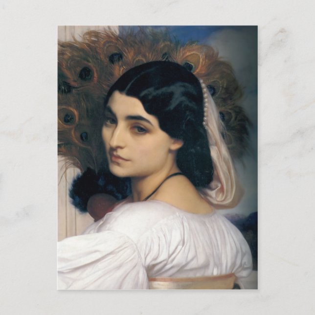 Cartão Postal Pavonia - Lorde Frederick Leighton (Frente)
