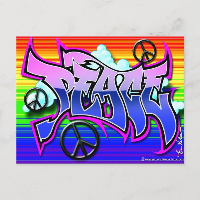 Cartão Postal Paz (Frente)