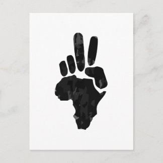 Cartão Postal Paz Africana