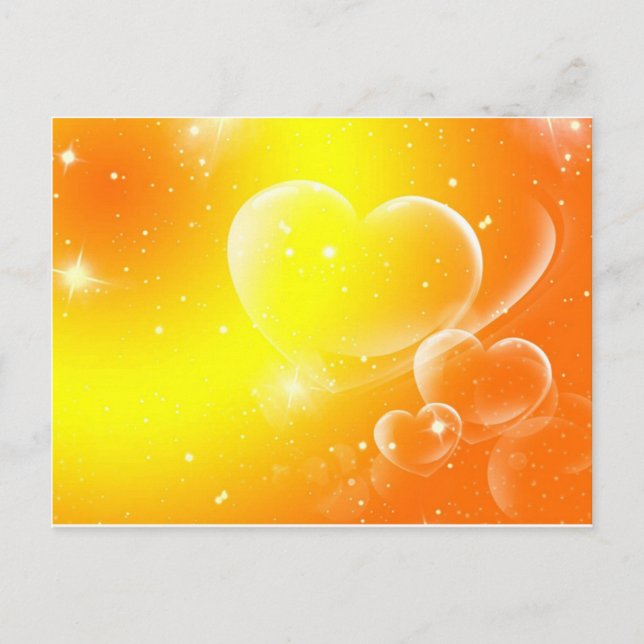 Cartão Postal Paz & Amor (Frente)