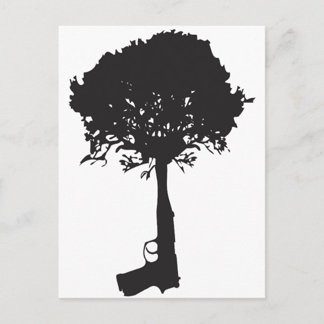 Cartão Postal paz de crescimento (Frente)