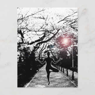 Cartão Postal Paz e Equilíbrio - Cartão-postal Yoga