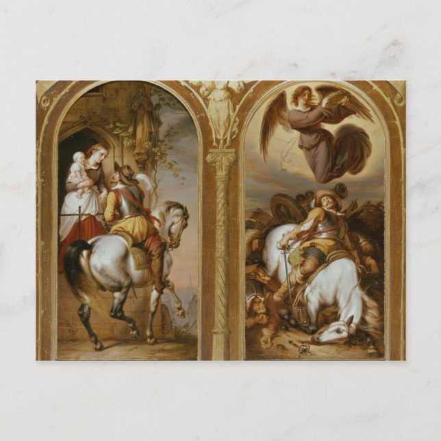 Cartão Postal Paz e Guerra (Frente)