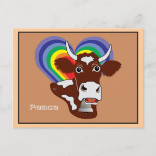 Cartão Postal Paz e Liberdade para todos