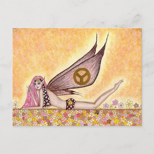 Cartão Postal Paz Faery (Frente)