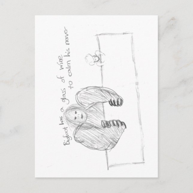 Cartão Postal Pé Grande (Frente)